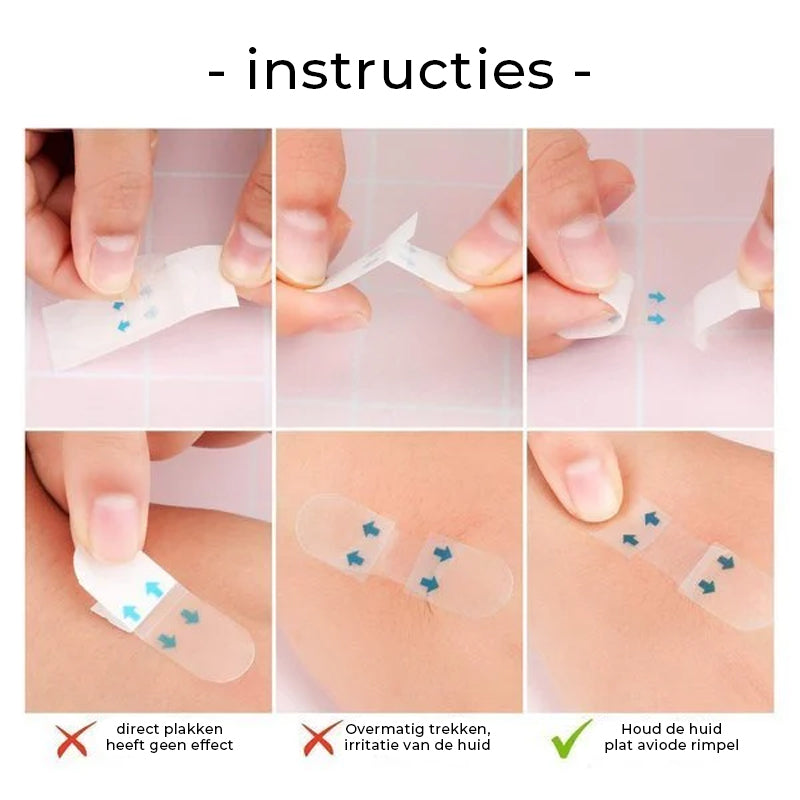 Onzichtbare Facelift Tape