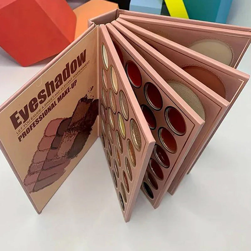 Magisch make-upboek | 67-kleuren multifunctioneel make-up palet boeken set