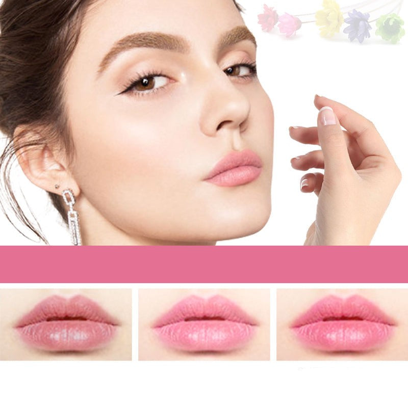 Kristal Jelly Bloem Kleur veranderende Lippenstift