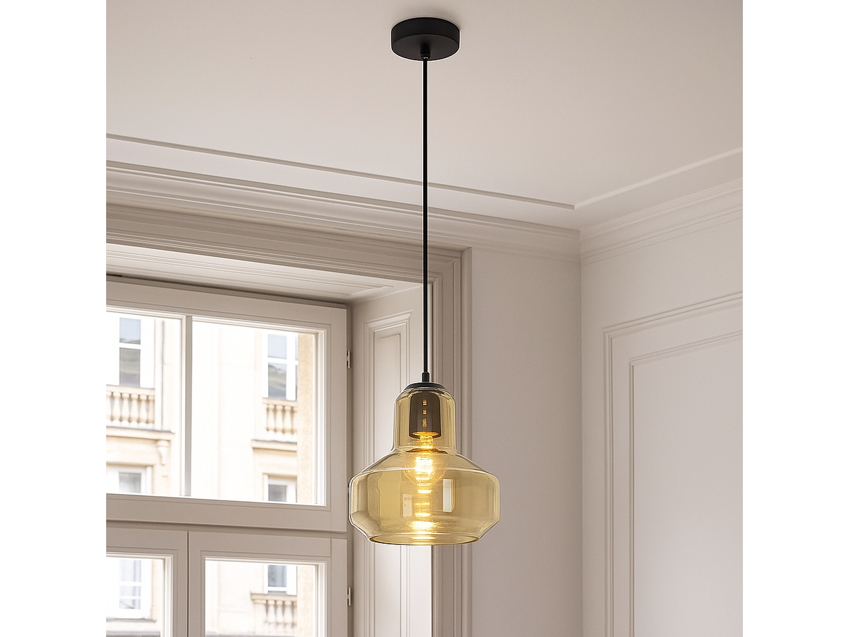 Hanglamp — Gold Elegance 4p
