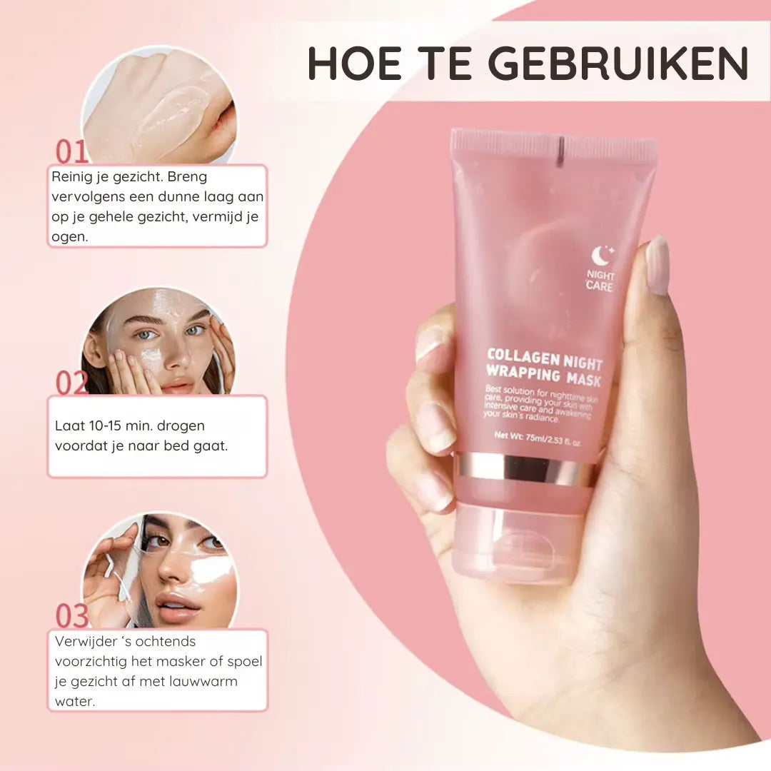 Collageen Nachtrust Peel-off Masker