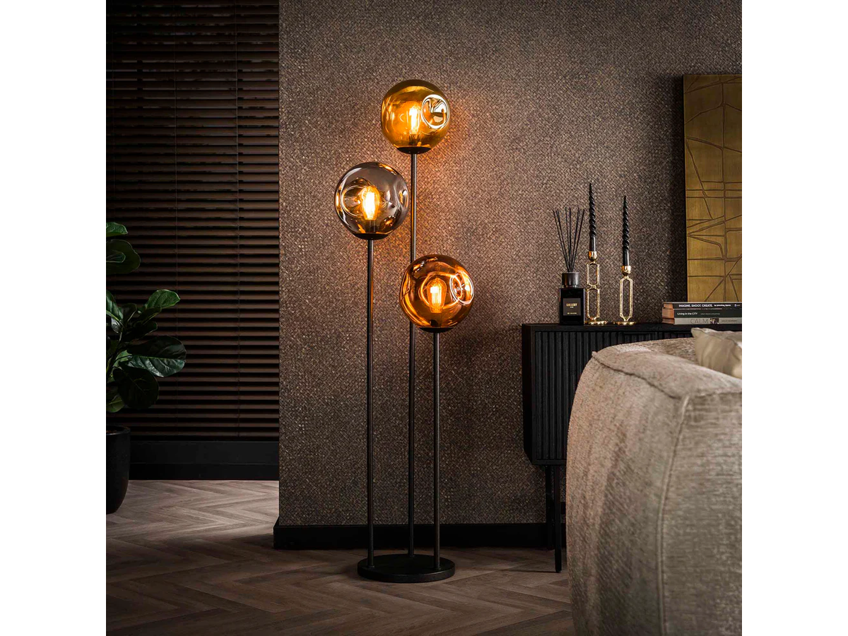 Staande Lamp — Gold Elegance 4p