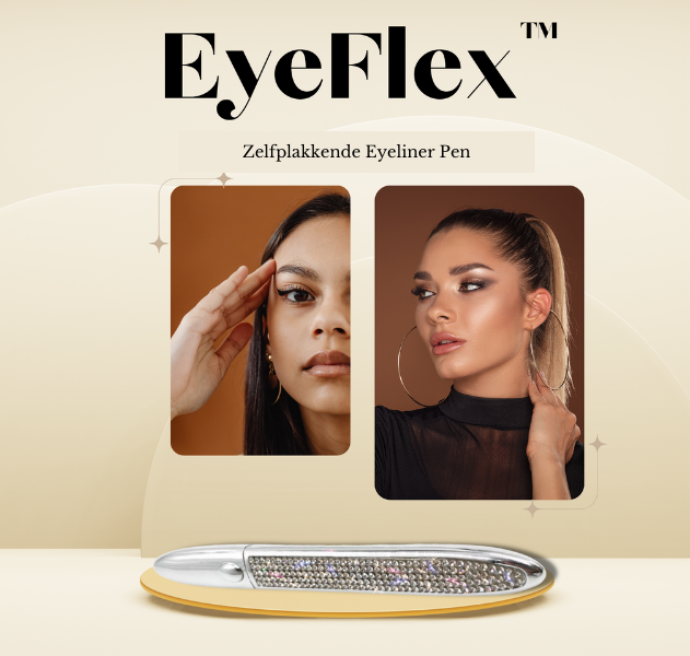 1+1 GRATIS | EyeFlex - Zelfklevende Eyeliner Pen - Geen lijm of magneten nodig