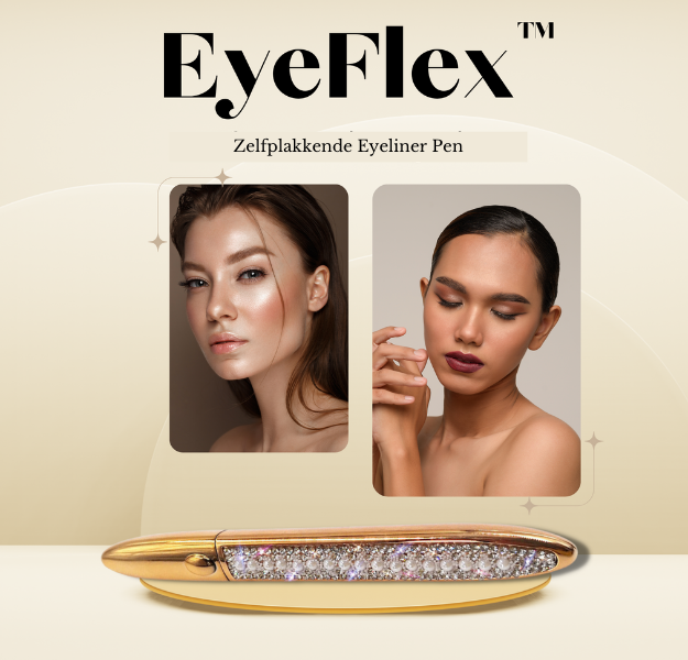 1+1 GRATIS | EyeFlex - Zelfklevende Eyeliner Pen - Geen lijm of magneten nodig
