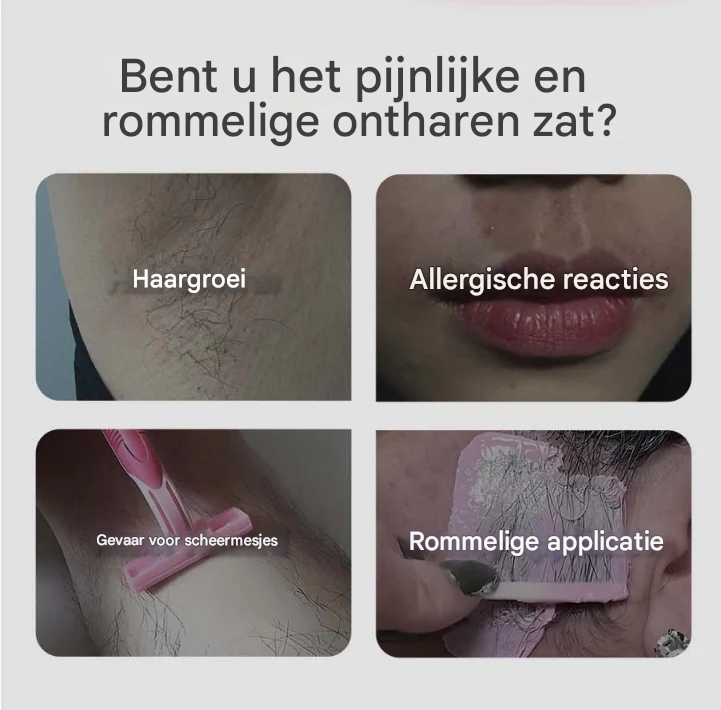 Ontharingscrèmeset voor vrouwen | 1+1 GRATIS