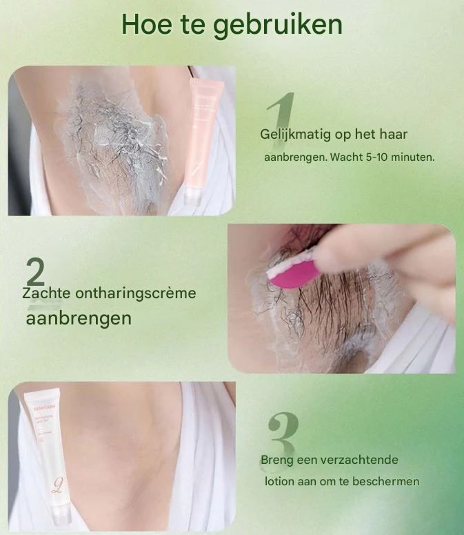 Ontharingscrèmeset voor vrouwen | 1+1 GRATIS