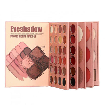 Magisch make-upboek | 67-kleuren multifunctioneel make-up palet boeken set