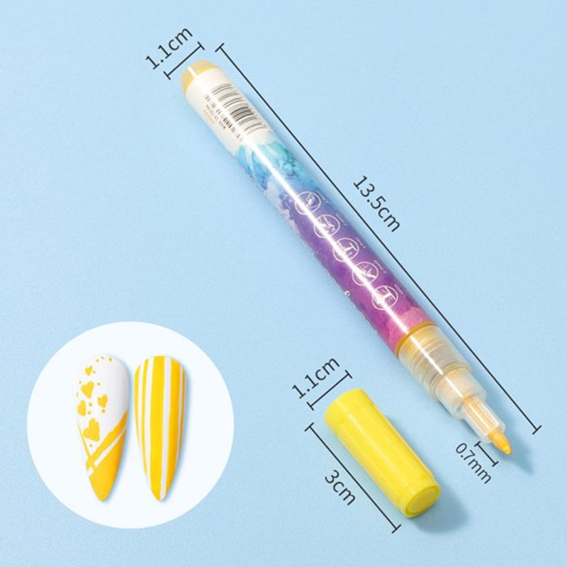 NailMaster - Professionele nagelkunst thuis met 12 levendige kleuren | 50% KORTING