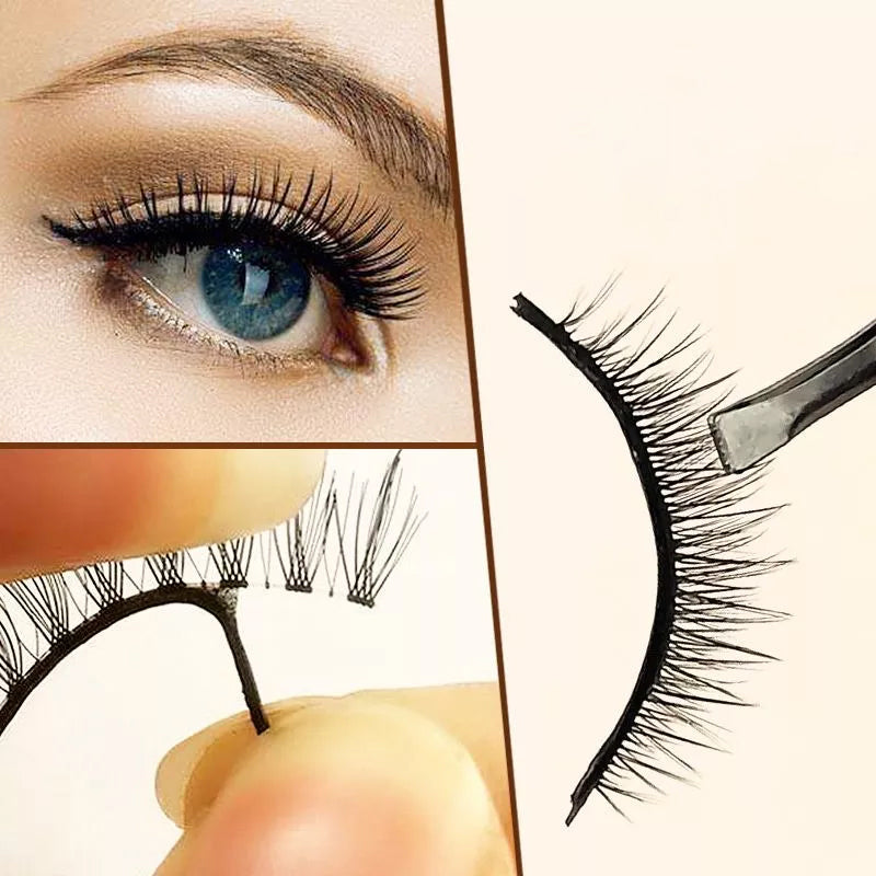 3‑Sec Wimperstrips – Geen Lijm Nodig