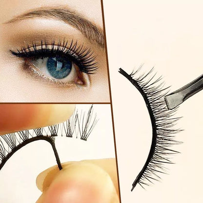 3‑Sec Wimperstrips – Geen Lijm Nodig
