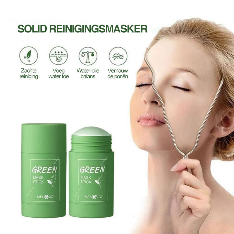 MatchaClean – Stickmasker voor Stralende Huid