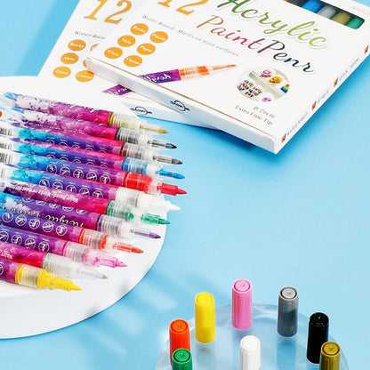 NailMaster - Professionele nagelkunst thuis met 12 levendige kleuren | 50% KORTING