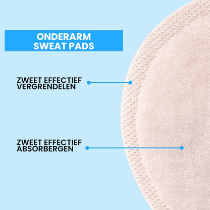 Zweet absorberende onderarmkussentjes