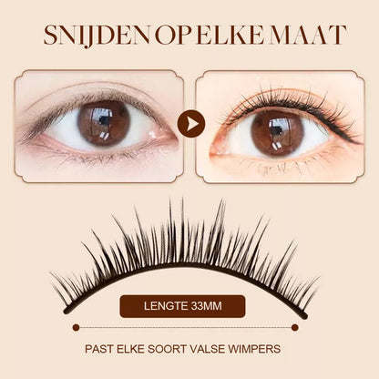 3‑Sec Wimperstrips – Geen Lijm Nodig