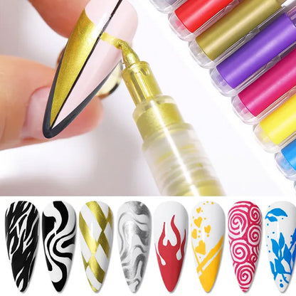 NailMaster - Professionele nagelkunst thuis met 12 levendige kleuren | 50% KORTING