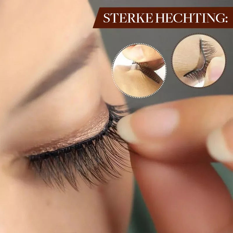 3‑Sec Wimperstrips – Geen Lijm Nodig