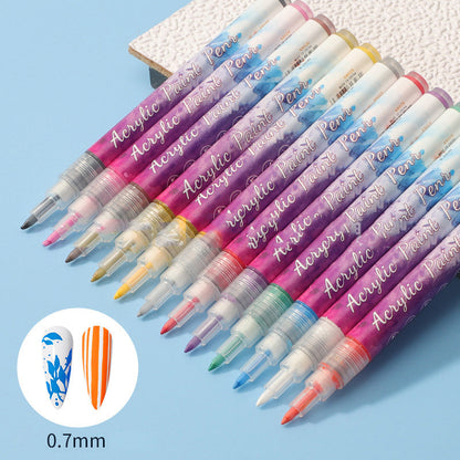 NailMaster - Professionele nagelkunst thuis met 12 levendige kleuren | 50% KORTING