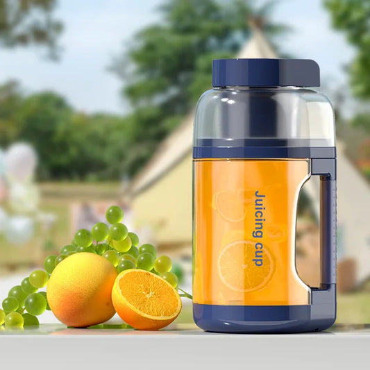 Premium Portable Blender – 1.5L Smoothie & Juice Bottle met USB-Oplader