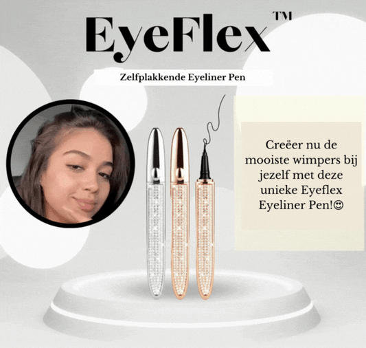 1+1 GRATIS | EyeFlex - Zelfklevende Eyeliner Pen - Geen lijm of magneten nodig